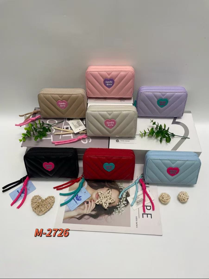 Billetera chica doble cierre M-2726