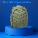 Mochila impermeable ojito verde