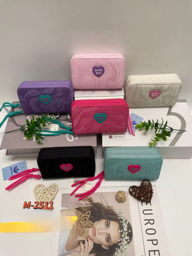 Billetera chica doble cierre