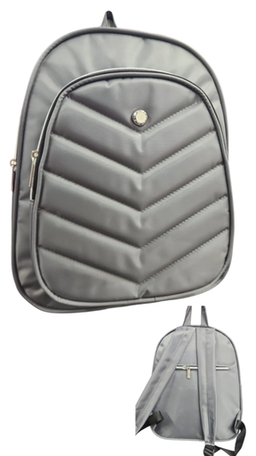 Mochila impermeable ojito gris